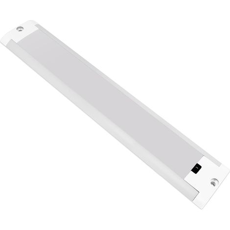 LED Strip Light 12 V for Camping Car Caravan Camper Under Cabinet Warm Light 3000K Dimmable with Detector LED Lamp White 32 cm IP44 Aluminium Housing (1/5)