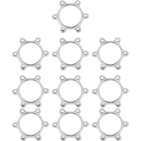 Moyeu de vélo fileté pour disque de frein, rotor 6 trous, adaptateur 48mm (1/5)