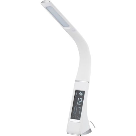 Mömax Schreibtischleuchte Freddy Weiß max. 5 Watt Schreibtischlampe (1/2)