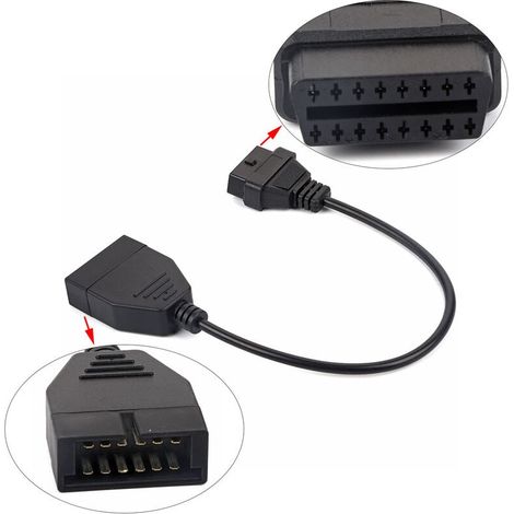 Für GM OBD1 12 Pin auf OBD2 16 Pin Diagnosewerkzeug-Anschlussadapterkabel (1/5)