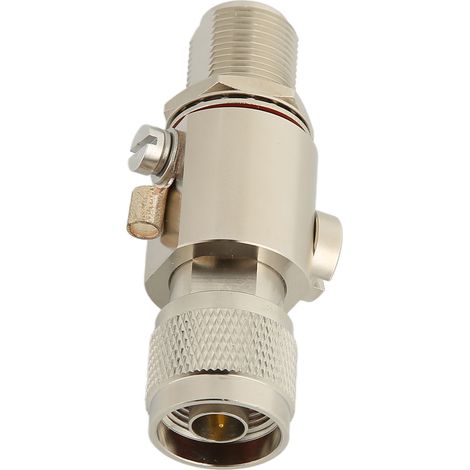 Parafoudre 200 W CC 0 MHz à 6 GHz IP67 étanche, parafoudre coaxial de type N pour usage intérieur et extérieur (1/5)