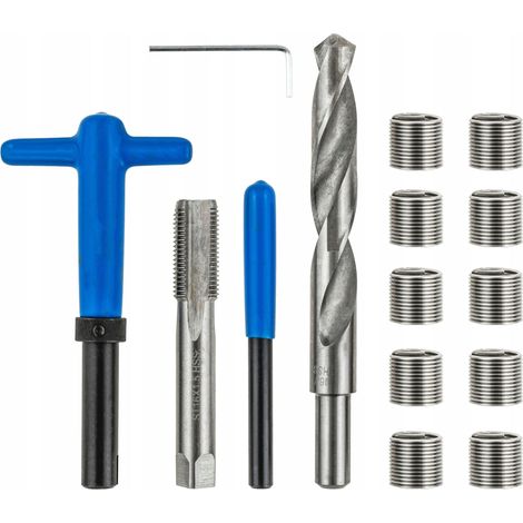 Kit di riparazione per filetti M16 x 1.5 rotti con 10 mollette (1/3)