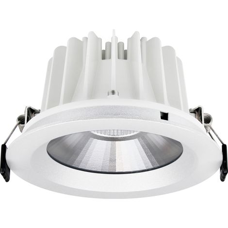 Plafonnier encastré ATIC IP65 LED COB 24W 4265lm(3590lm) CRI80 4000K 70º Blanc (1/3)