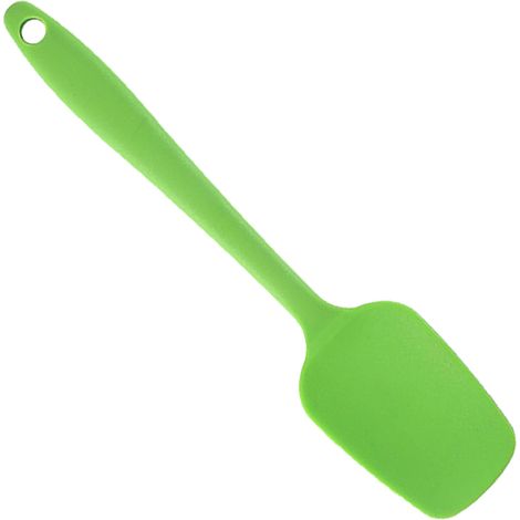 Spatule en silicone monobloc, outil de pâtisserie ménager, petite spatule à gâteau, à crème et à beurre (1/5)