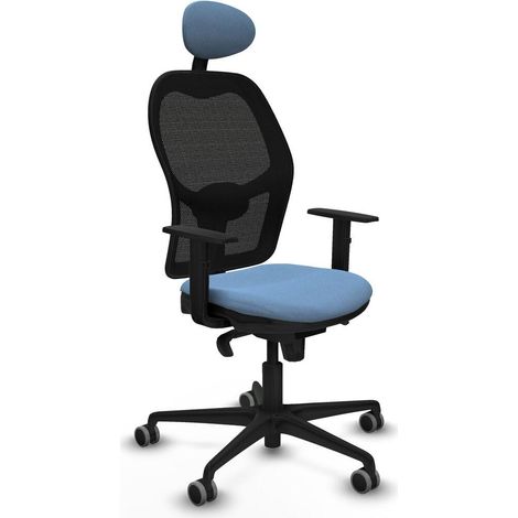 Piqueras y Crespo Silla de Oficina Azul Cielo Confort
