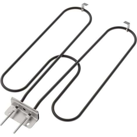 Elementos de calefacción para barbacoa compatibles con Weber Q2400 Q240 55020001, 230V, 2200W (1/4)