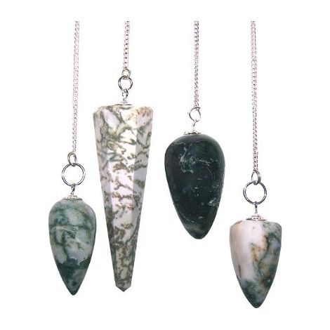 Pendule Magique - Agate Arbre- Vendu par 1 (1/4)