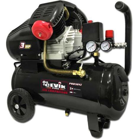 Compresor pro 50 litros 3hp ca-pro50vz CEVIK