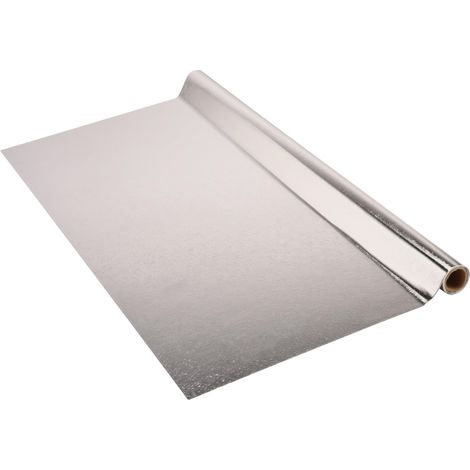 Venilia Pellicola adesiva, Alluminio Spazzolato Ottica in metallo, 67,5cm x 1,5m, Spessore 120μ, Pellicola autoadesiva per mobili o cucina, carta da parati, PVC senza ftalati, Prodotto in UE (1/5)