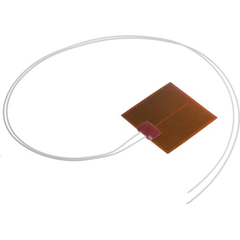 Tapis chauffant RS PRO, 12 V, 2,5 W, 50 x 50mm ( Prix pour 1 )