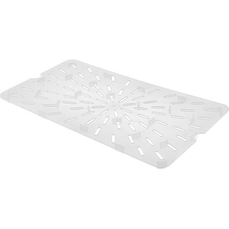 Égouttoir gastronorme en polypropylène GN 1/1 - 470x268x13mm - Matériel CHR Pro