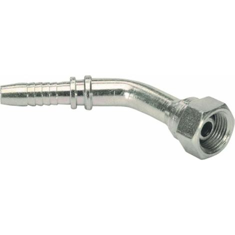 Raccord fileté femelle courbé à 45° (60°) - 3/8" X 3/8" (Lot de 5) (1/2)