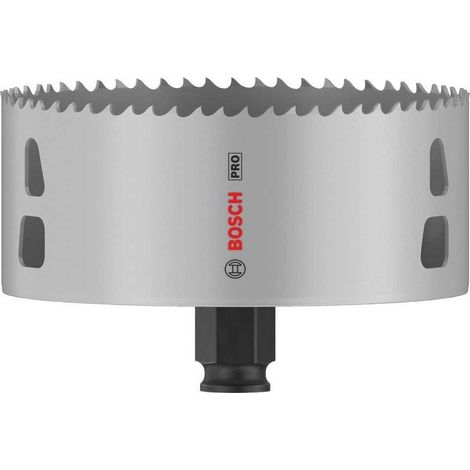 Bosch PRO Multi-Materiales Sierra de corona 114 mm plateada
