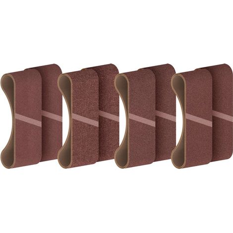 Bosch PRO X440 Schleifband Set, 100x610mm, K40/60/80/120, 20-tlg., Starter Pack (1/5)