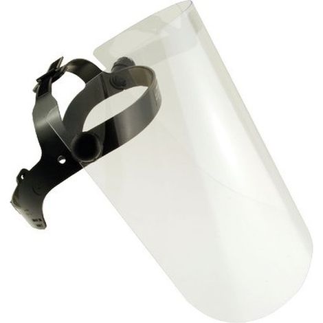 Visiera policarbonato fast light h.cm 30 + reggicapo
