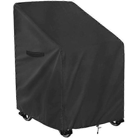 Waterproof walker cover, windproof and sunproof, suitable for outdoor use, with reflective strips, compatible with most walkers and seats.