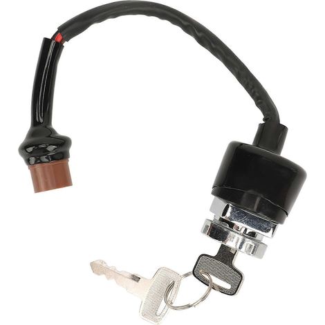 Contacteur d'allumage 4 fils fiable, stable et résistant à l'usure avec clés pour CL175 CB350 CB450 (1/5)