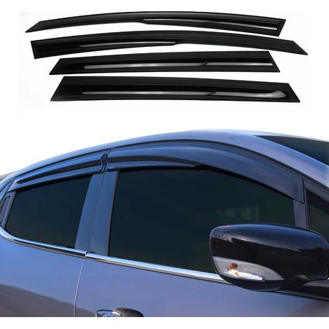 Déflecteurs De Vent Pluie d'air Compatible avec Skoda Octavia Berline 2013-2019 Acryl 4 Pcs (1/5)