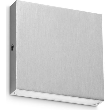 Ideal Lux POST-IT Applique murale extérieure encastrée en acier, 1 LED 310 lm 3000 K IP65 - Driver requis (1/2)