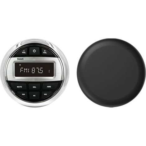 Housse de protection en silicone souple pour radio marine, compatible avec les véhicules UTV, ATV, SPA, RZR