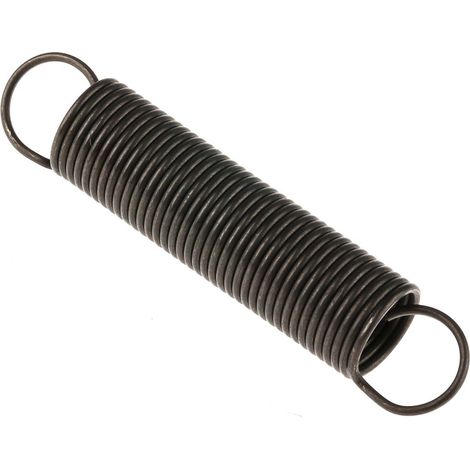Rs Pro – Ressorts de traction en acier 50mm – Lot de 10 – Résistance à l'allongement 142,20mm – Tension initiale 24N – Pour applications industrielles - 50mm10mm