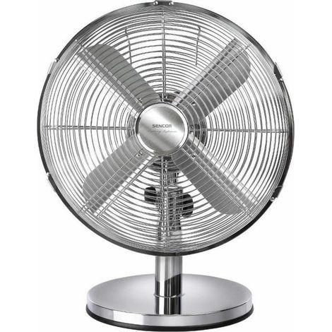 Sencor SFE 3040SL Tischventilator verchromt 30 cm