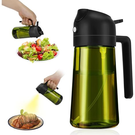 1 Vaporisateur Huile,Verre Sans BPA,Spray Précis 0,14g,Cuisine Saine,Air Fryer