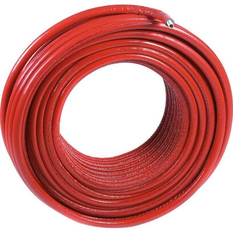 Comap – Tube multicouche D26 50 m rouge – Diamètre extérieur 26 mm – Revêtement anti-UV – Pour installations en extérieur
