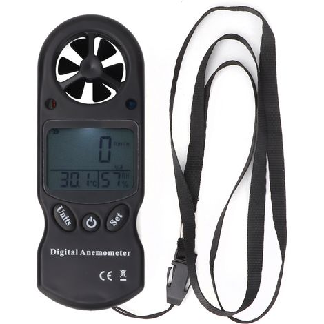 TL-300 3-in-1 Mini-Hand-Multifunktions-Digitalthermometer, Hygrometer und Anemometer (1/5)