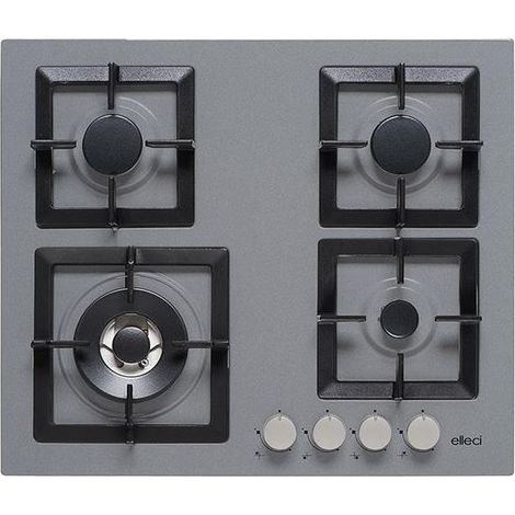 Elleci Plano 60 TCL Titanium Four à gaz encastrable 4 brûleurs