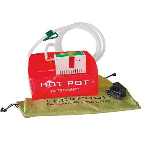 Pompe de vidange de type "Leckpool", version HOT POT