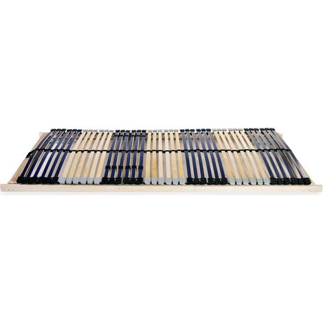 Maison Exclusive - Lattenroste 2 Stk. mit 42 Latten 7 Zonen 90x20
