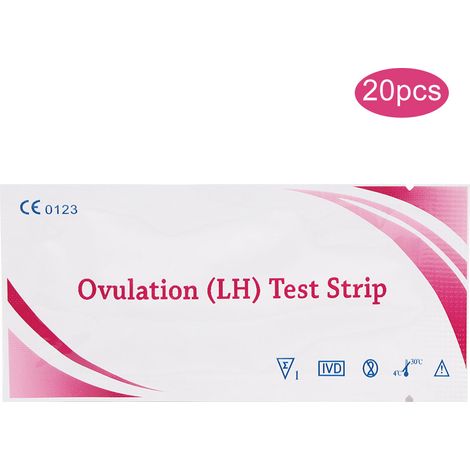 20 Bâtonnets Test d'Ovulation Précision Urinaire Détection LH Indicateur Fiable (1/5)