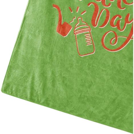 Couverture personnalisée BL289, modèle BL289-1, 100x120 cm, plaide sur mesure pour canapé ou lit, douce et confortable. (1/3)