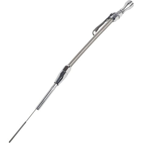 Jauge d'huile flexible en acier inoxydable pour moteurs Chevy SB 265 283 327 350 383 400 (1/4)
