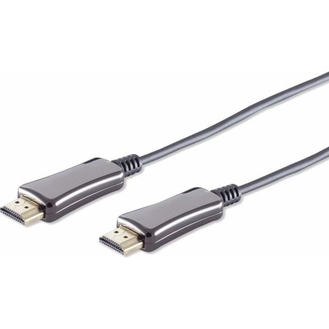 S-IMPULS Optisches HDMI Kabel, 4K, 15 m