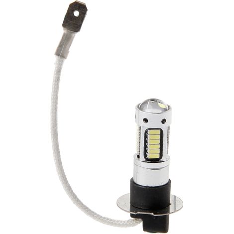 Langlebige Autoscheinwerfer, H3 30W 4014 30SMD 6000K, Xenon-LED-Nebelscheinwerferlampe, staubdicht und AquaForge