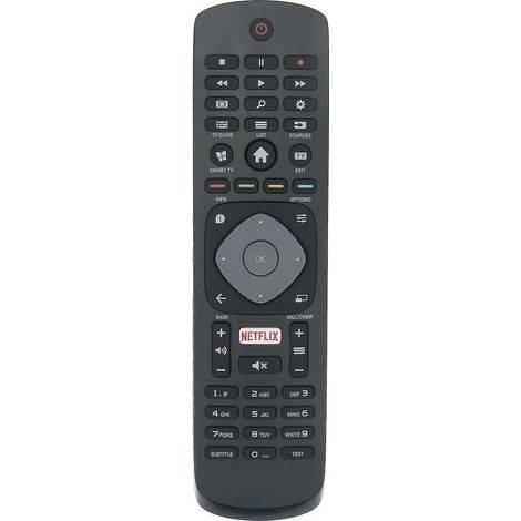 Remote Control Replace For Philips 4k Uhd Hdr Ambilight Smart Tv 43pus6262 49pus6262 50pus6262 55pus6262 65pus6262 (1/3)