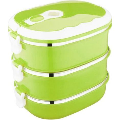 LUNCH BOX - BOITE A REPAS Lunch Box Shatterproof Leak-Proof Stainless Steel Food Container avec Arch Handle pour School7