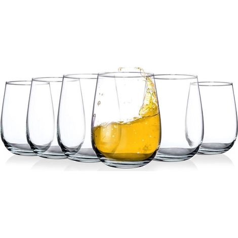 Verre Gaia LAV, en verre, a eau, 475 ml, 70x111 mm, pack de 6 pieces