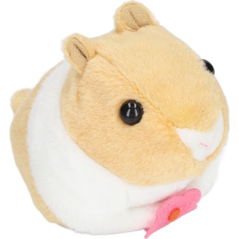Aufziehhamster für Kinder, lebendiges, niedliches, weiches Hamster-Plüschtier mit drehbarem Schwanz für Zuhause und Wohnzimmer (1/5)
