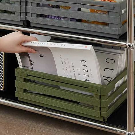 1 Stück. Farbe: Weiß. Material: PP. Ausziehbare Aufbewahrungsbox im Industriestil mit Schubladen, für Kleidung.