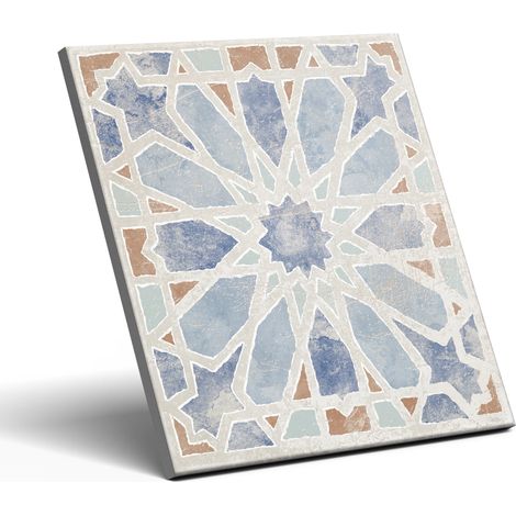 Piastrelle decorative in gres porcellanato patchwork Salerno Alhambra 20x20 cm classe I