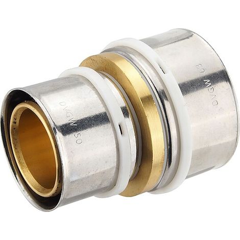 Pressfitting-Kupplung 63 x 4,5 mm - 50 x 4,0 mm für MV-Rohr (1/2)