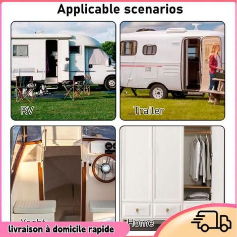 Poignée De Maintien - HDPE - Pour Camping-Car Caravane Remorque Yacht - 240 Mm - 1 Pièce (1/5)