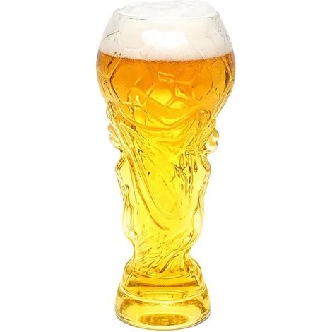Verre Bière 450ml - Lot, Transparent C-450ML - Chope Congélateur - Cocktail Foot Homme ALURRA (1/5)