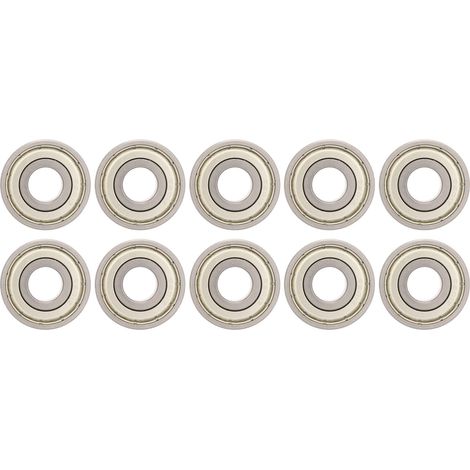10Pcs 6201z Bearing Steel Deep Groove Ball Bearing 12mm (1/5)