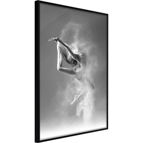 Affiche Murale Encadrée "Beauty of the Human Body II" 30 x 42 cm Noir