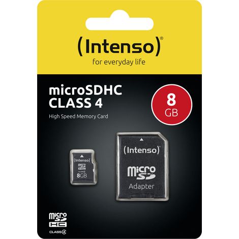 Intenso 3403460 memoria flash 8 GB SDHC Classe 4 (1/4)