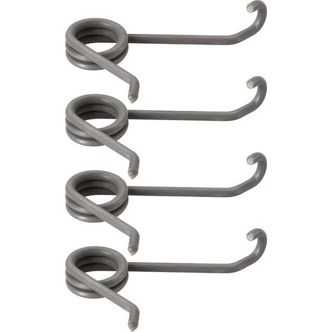 Lot de 4 ressorts de verrouillage de porte de rechange pour poignée de porte industrielle 35 x 28 x 2 mm/20 x 13 x 5 mm (1/5)